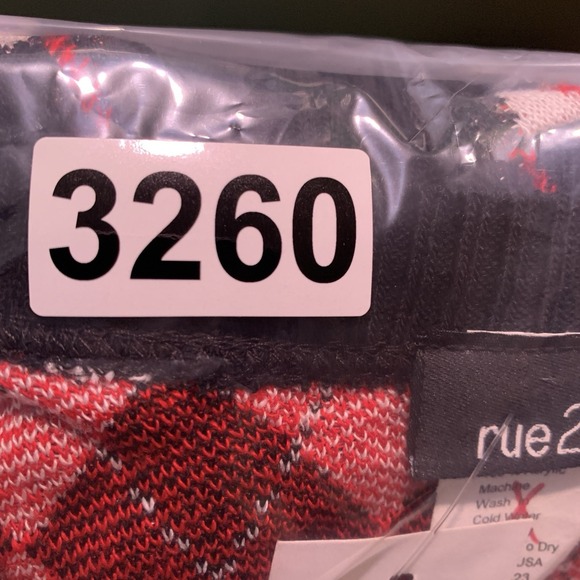 VTG Deadstock Rue 21 Womens Y2K Argyle Sweater Vest  XL Preppy Academia USA Made - Picture 8 of 8